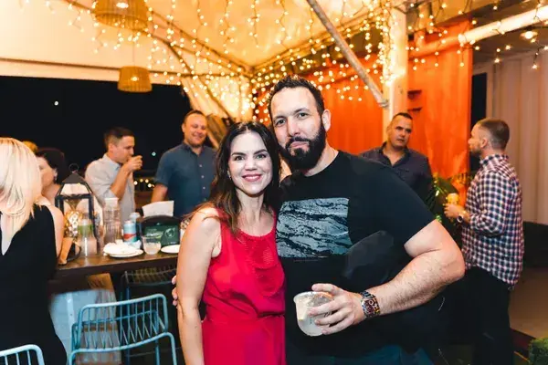 Evening event photographed in Brisbane